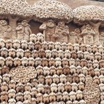 Particolare di scultura in legno